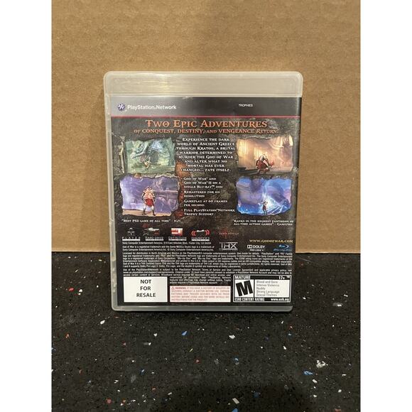 God of War Saga Collection Sony PlayStation 3 PS3 Complete CIB TESTED - Picture 2 of 3